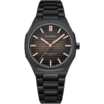 Curren M8456 | Full Black dial watch