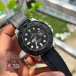 Rolex Yacht Master | AA STANDARD  | SILICON STRAP WATCH | BDIAL