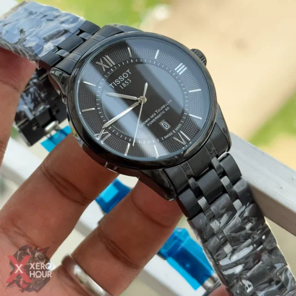 Tissot Plain Dial | Date Just Model | Full Black