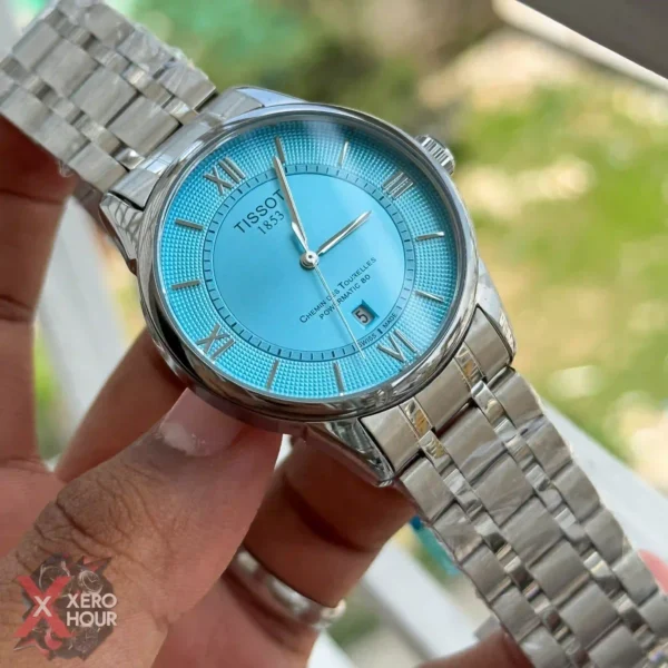 Tissot Plain Dial | Date Just Model | Tiffany Dial