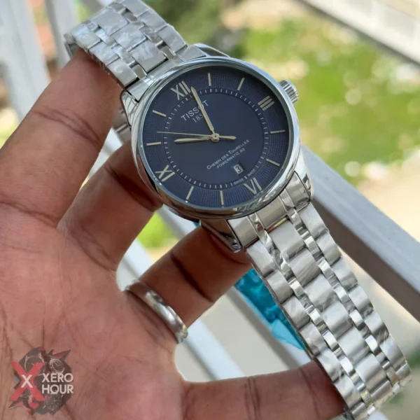 Tissot Plain Dial | Date Just Model | Blue Dial