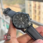 Fossil Chronograph | Leather | Black belt