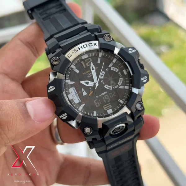G-Shock | AA Grade | Dual Timer | Silicon Black| BD