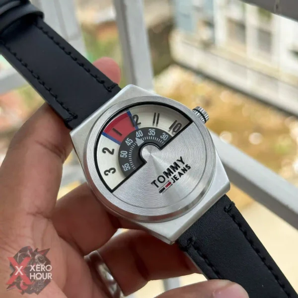 Tommy Jeans | Classic Style dial | White Red watch phase
