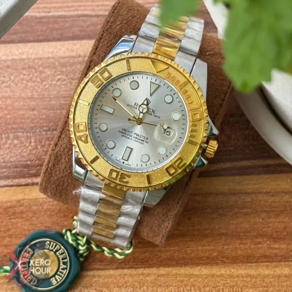 ROLEX YACHT MASTER II | AA | DUAL TONE GOLD WHITE DIAL | HD