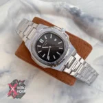 PATEK PHILIPPE NAUTILUS QUARTZ BUTTERFLY WATCH — alternate view 2