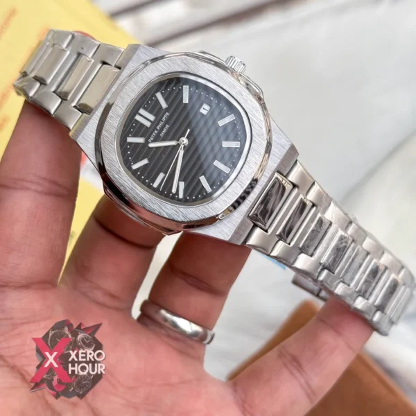 PATEK PHILIPPE NAUTILUS QUARTZ BUTTERFLY WATCH
