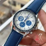 OMEGA SNOOPY | MOON LANDING | NYLON LEATHER STRAP