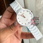 RADO WHITE CERAMIC BODY | DATE JUST INSPIRED WATCH | AA GRADE V2