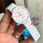 RADO WHITE CERAMIC BODY | DATE JUST INSPIRED WATCH | AA GRADE V2 - Image 3