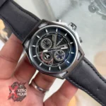 TUBULAR HONEYCOMB CHRONOGRAPH | AUTHENTIC BRAND WATCH | LEATHER BELT