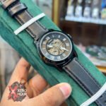 FOSSIL SKELETON AUTOMATIC MECHANICAL WATCH LEATHER BELT — alternate view 4