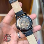 FOSSIL SKELETON AUTOMATIC MECHANICAL WATCH LEATHER BELT — alternate view 2