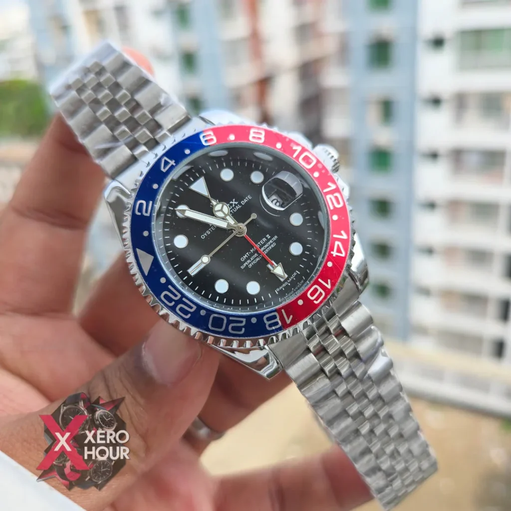 ROLEX GMT-MASTER 2 AA STANDARD QUARTZ MOVEMENT WATCH