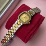 CASLEX LADIES WATCH 4 SQUARE STONE AUTHENTIC BRAND QUARTZ MOVEMENT — alternate view 4