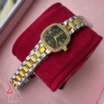 CASLEX LADIES WATCH 4 SQUARE STONE AUTHENTIC BRAND QUARTZ MOVEMENT — alternate view 2