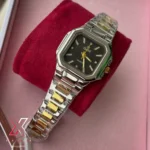 CASLEX LADIES WATCH SQUARE SANTOS STYLE QUARTZ MOVEMENT — alternate view 3
