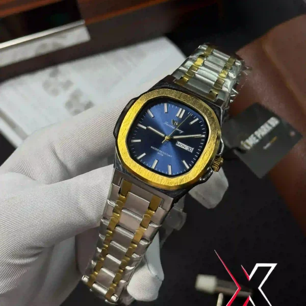 SUCCESS WAY AUTHENTIC BRAND DAY DATE PATEK STYLE DIAL WATCH