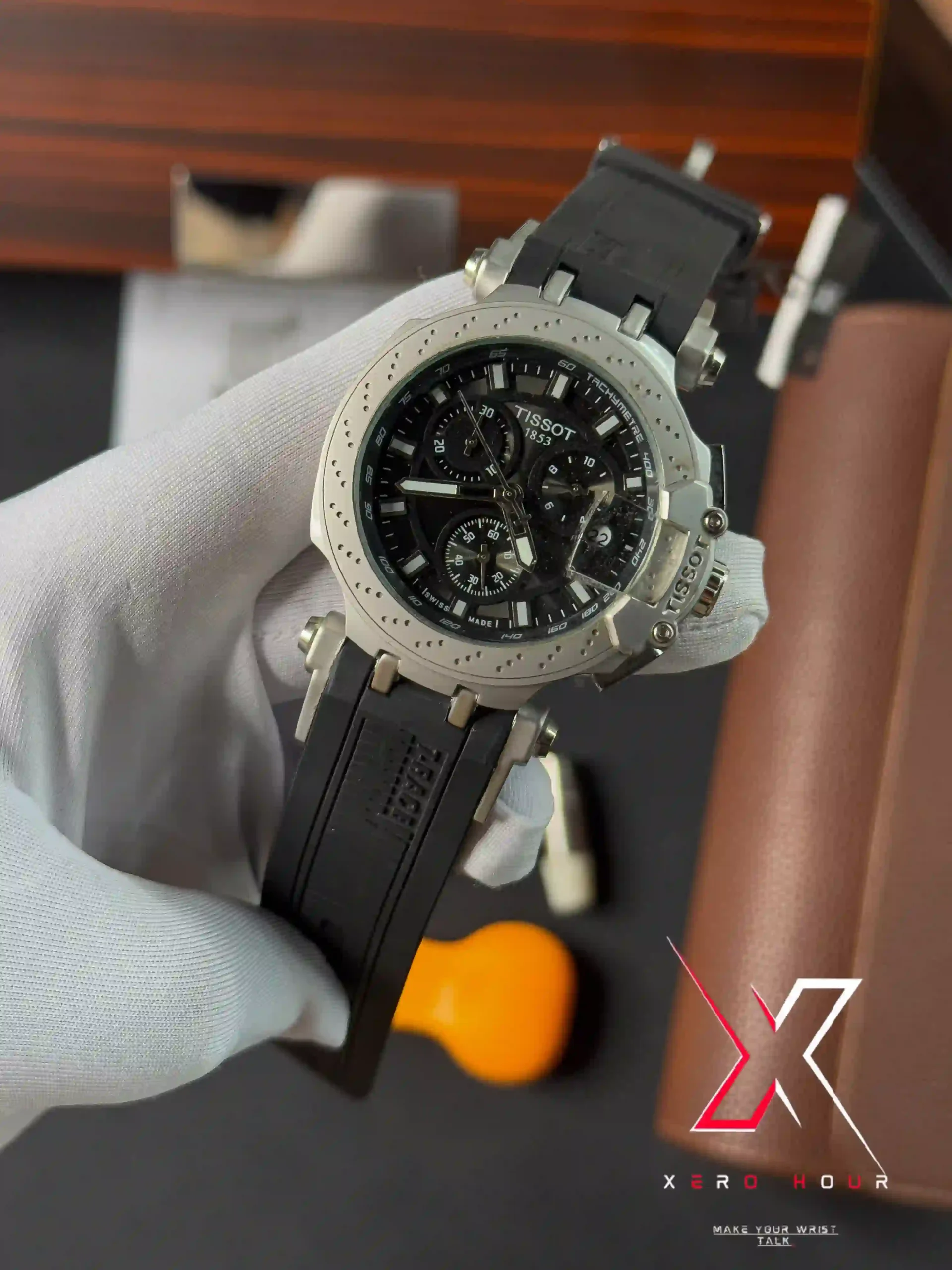 IMG_0861_result TISSOT T RACER | CHRONOGRAPH SILICON WATCH | AA STANDARD - Image 1