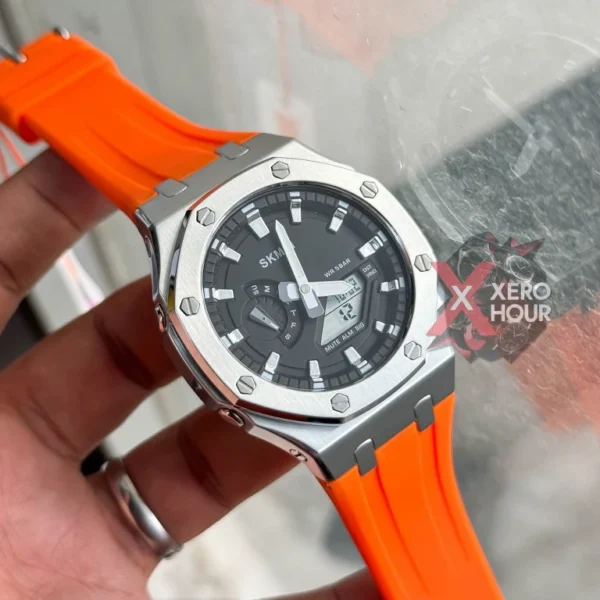 SKMEI G SHOCK STYLE DIGITAL ANALOGE DIAL SPORT SILICON WATCH