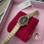 CASLEX STONE ROUND WATCH | AUTHENTIC BRAND WATCH FOR LADIES - Image 4