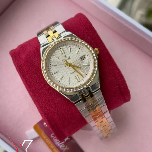 CASLEX LAND DWELLER STYLE STONE EDITION WATCH FOR WOMEN | STYLISH LADIES QUARTZ MOVEMENT