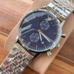 EMPORIO ARMANI CHRONOGRPAH DATE DIAL | AA GRADE STANDARD | CHAIN WATCH - Image 6