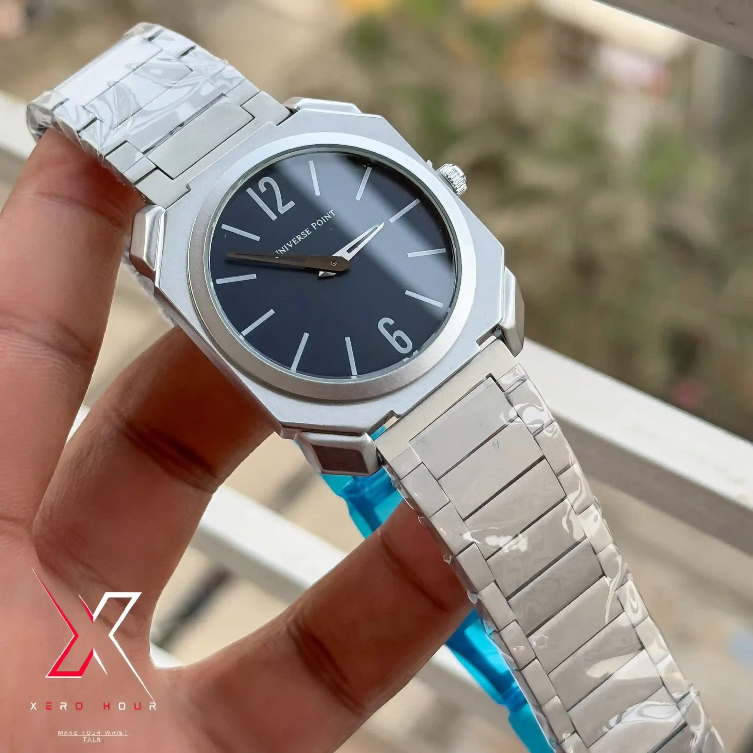 IMG_3194_result UNIVERSE POINT BVLGARI INSPIRED SUPER SLIM AUTHETNIC BRAND WATCH - Image 1