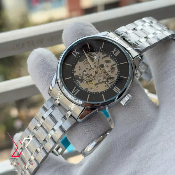 EMPORIO ARMANI SKELETON AUTOMATIC MECHANICAL WATCH | AA GRADE STANDARD | OPEN BACK