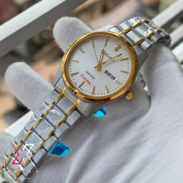 SEIKO CLASSIC DAY DATE DIAL WATCH | SEMI AAA STANDARD HEAVY BUILD WATCH