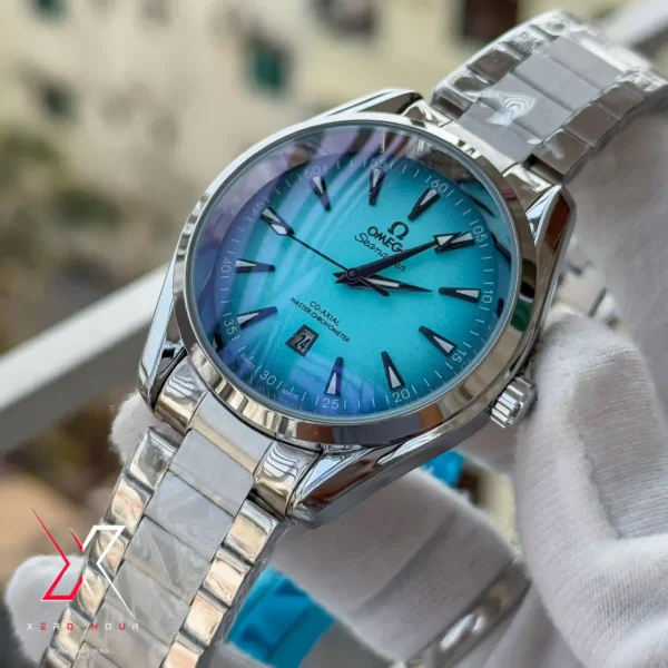 OMEGA SEA MASTER AQUA TERRA QUARTZ AA STANDARD MULTI COLOR WATCH