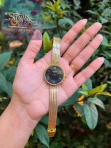 CURREN AUTHENTIC BRAND WATCH QUARTZ MOVEMENT MESH CHAIN — alternate view 2
