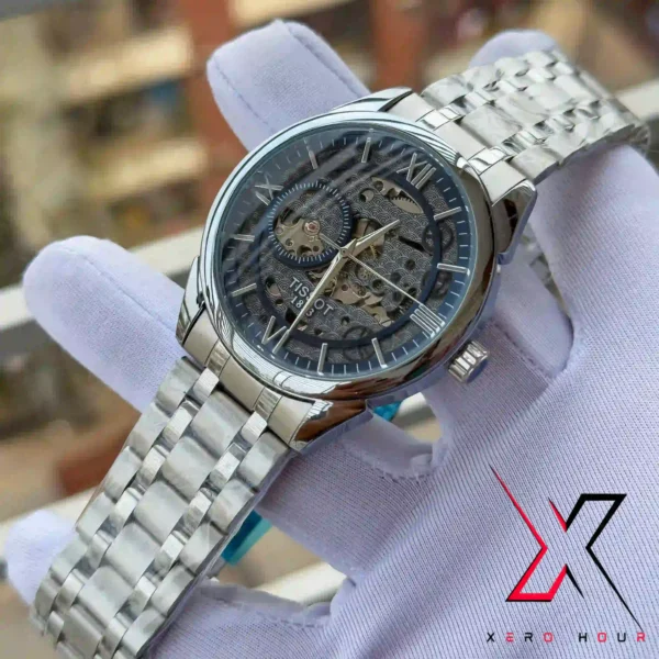 TISSOT SKELETON AUTOMATIC MOVEMENT VISUAL DIAL | AA STANDARD WATCH