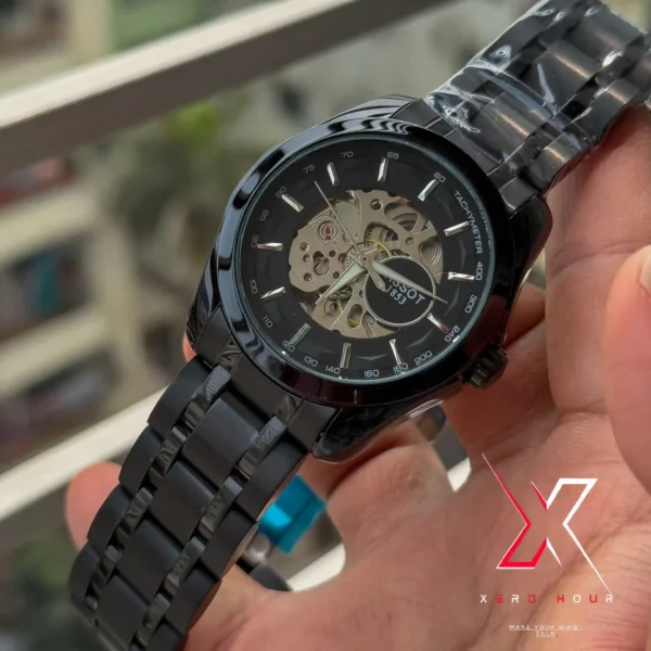 TISSOT SKELETON HEAVY BUILD AUTOMATIC MOVEMENT WATCH FOR MEN'S | AA STANDARD