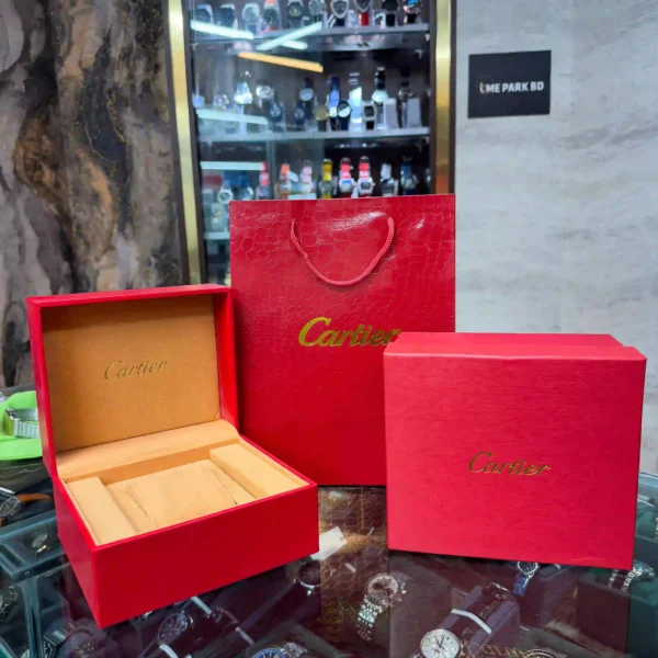 CARTIER BRAND BOX & DOCUMENTS SET