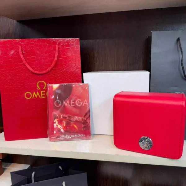 OEMGA AUTHENTIC BRANDED BOX & DOCUMENTS