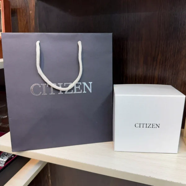 CITIZEN BRANDED BOX AND DOCUMENTS