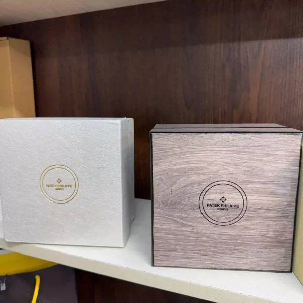 PATEK PHILIPPE BRANDED BOX AND DOCUMENTS