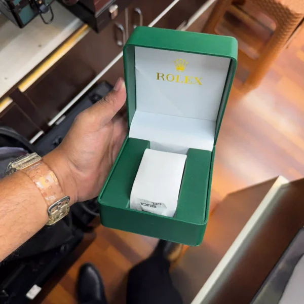 PU LEATHER BOX | ROLEX BRANDED | GIFT BOX FOR WATCHES