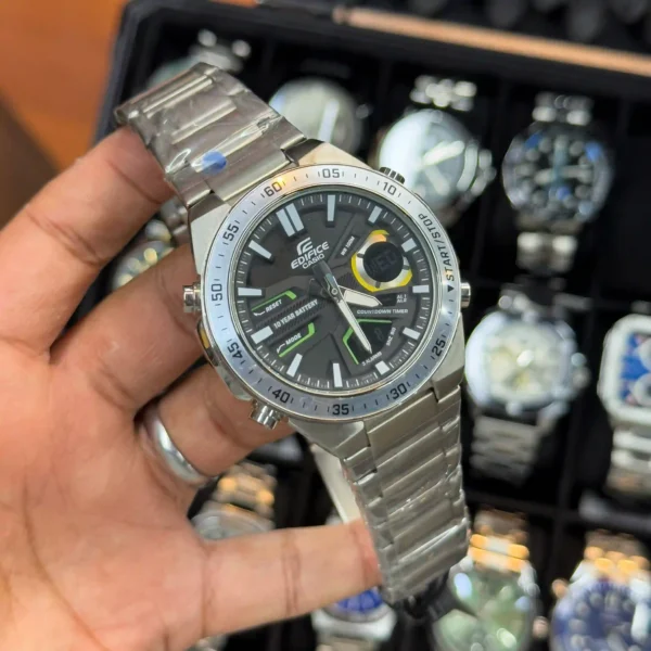 EDIFICE 1:1 MIRROR GRADE | QUARTZ MOVEMENT | DIGITAL DIAL WATCH FOR MEN'S