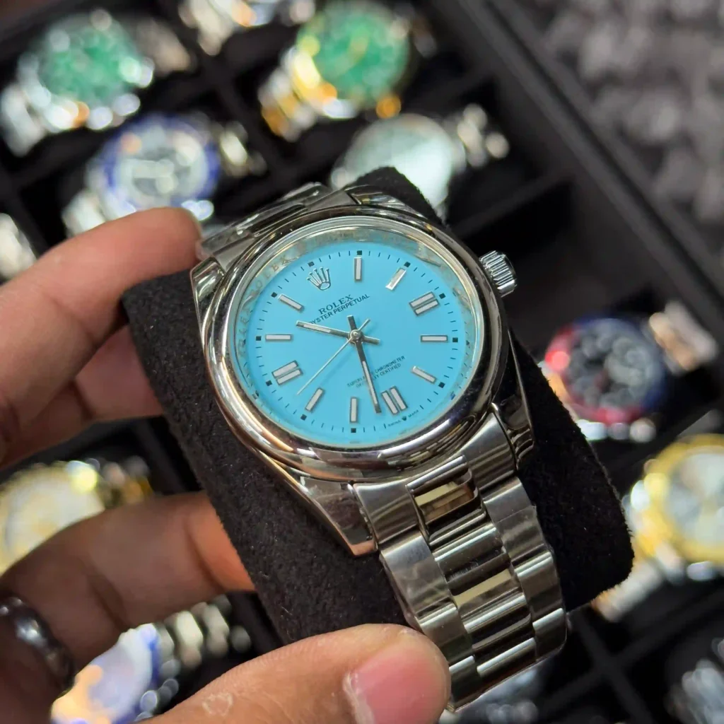 Rolex Oyster Perpetual Domed Bezel Quartz AA Watch