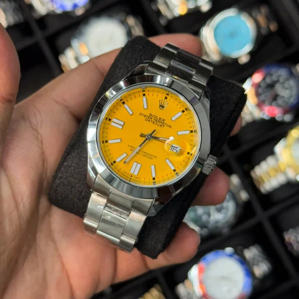 ROLEX OYSTER PERPETUAL DATE JUST  QUARTZ MOVEMENT MEN'S WATCH | AA STANDARD