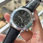 OMEGA SEAMASTER CHRONOGRAPH PU LEATHER BETL WATCH | AA GRADE STANDARD | MULTI COLORS
