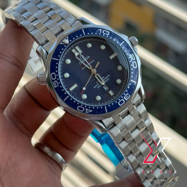 OMEGA SEA-MASTER DATE JUST | QUARTZ MOVEMENT | AA GRADE STANDARD | COLOR VARIANTS