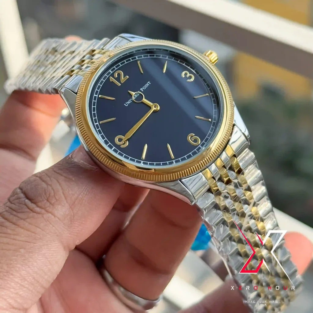 UNIVERSE POINT AUTHENTIC QUARTZ MOVEMENT WATCH 1908 MODEL INSPIRED DESIGN