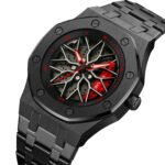 SKMEI 2359 sports watch quartz metal case fashion high quality turn wheel face watch