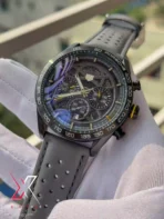 Tag Heuer Carrera Porshe Edition | Chronograph | Leather belt | 4 Color options - Image 3