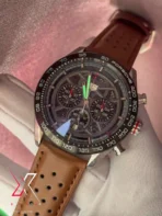 Tag Heuer Carrera Porshe Edition | Chronograph | Leather belt | 4 Color options - Image 11