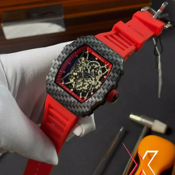 Richard Mille | Carbon Edition | Redd Strap | AA Grade
