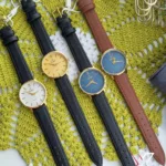 Caslex  Cx-F3611L  | Leather Belt Plain Classic dial | Ladies original brand watch
